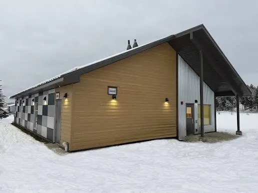 Childcare building completed by Bolen Engineering in winter