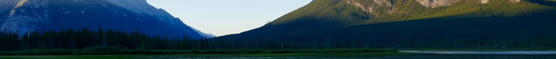 Mountain range in Western Canada